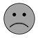 Image of sad face